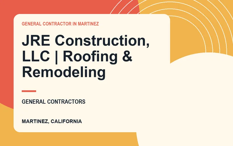 JRE Construction, LLC | Roofing & Remodeling in Martinez, California