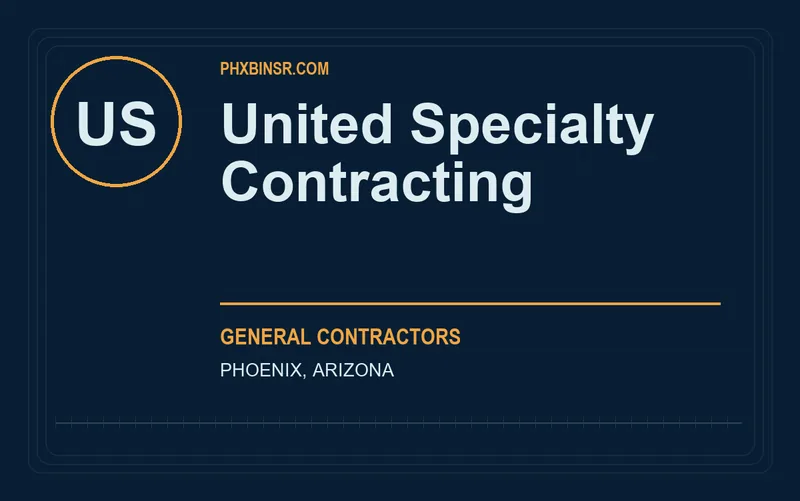 United Specialty Contracting in Phoenix, Arizona