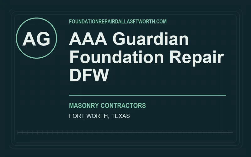 AAA Guardian Foundation Repair DFW in Fort Worth, Texas