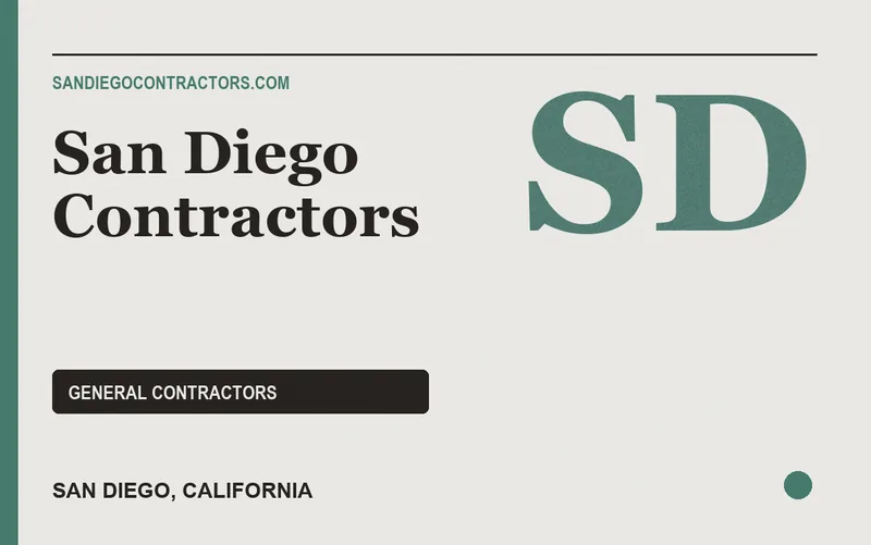 San Diego Contractors in San Diego, California
