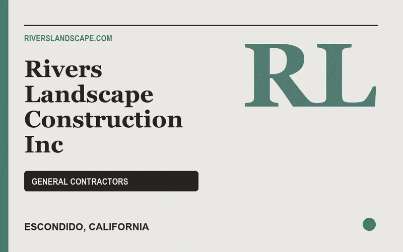 Rivers Landscape Construction Inc in Escondido, California
