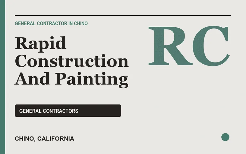 Rapid Construction And Painting in Chino, California
