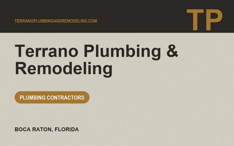 Terrano Plumbing & Remodeling in Boca Raton, Florida