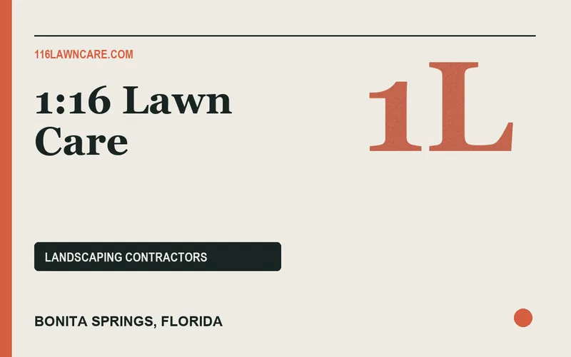 1:16 Lawn Care in Bonita Springs, Florida