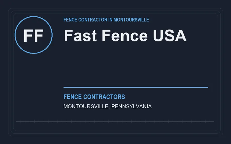 Fast Fence USA in Montoursville, Pennsylvania