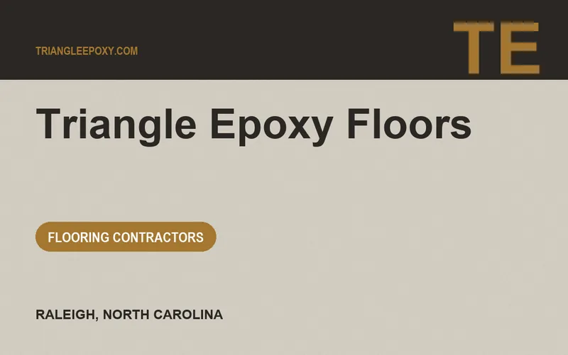 Triangle Epoxy Floors in Raleigh, North Carolina