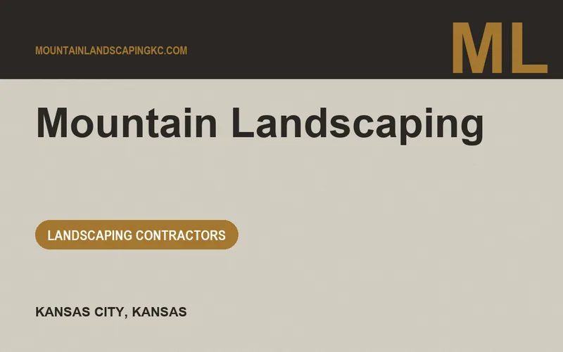 Mountain Landscaping in Kansas City, Kansas
