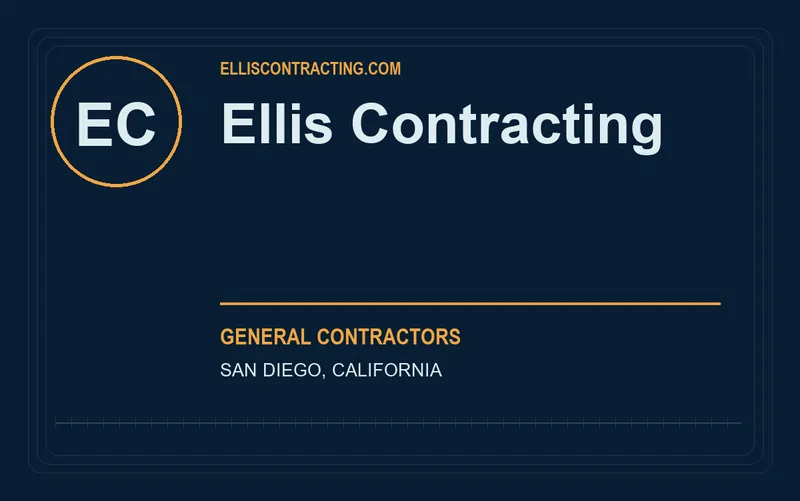 ellis contracting in San Diego, California
