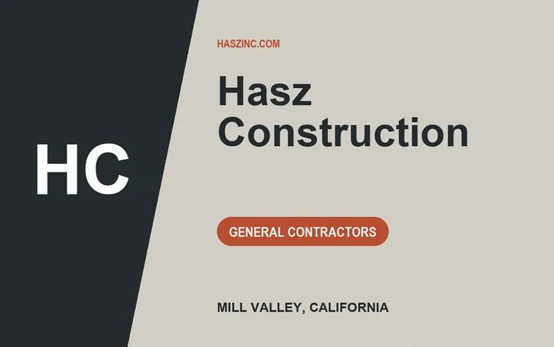 Hasz Construction in Mill Valley, California