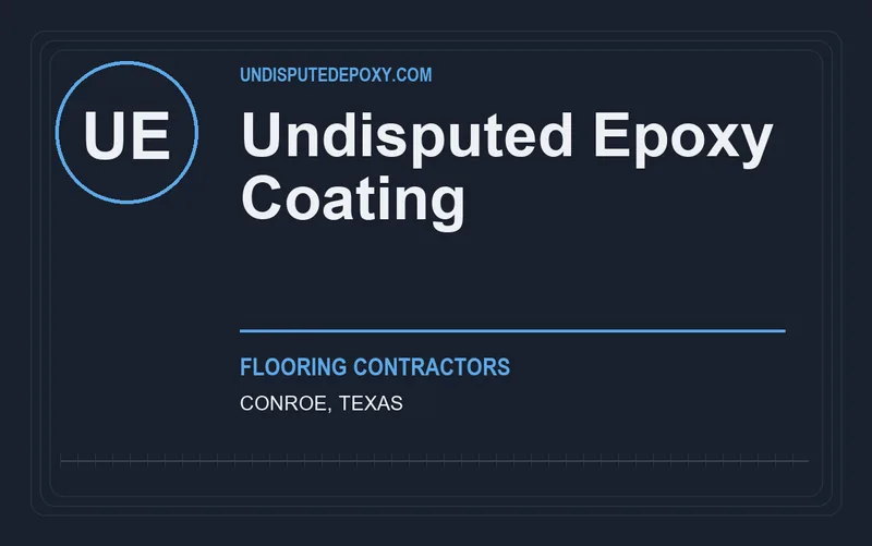 Undisputed Epoxy Coating in Conroe, Texas