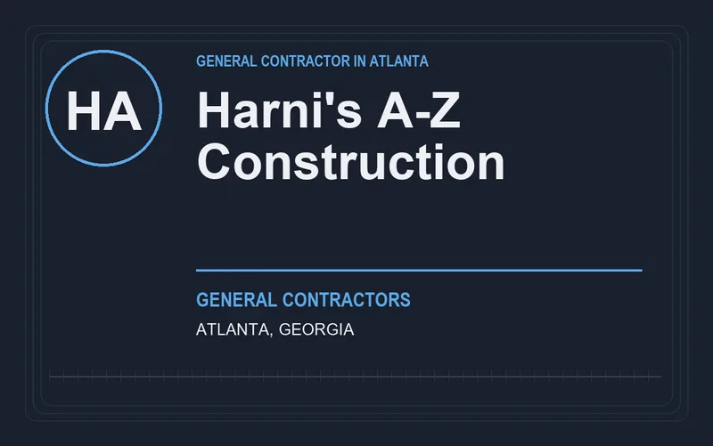 Harni's A-Z Construction in Atlanta, Georgia