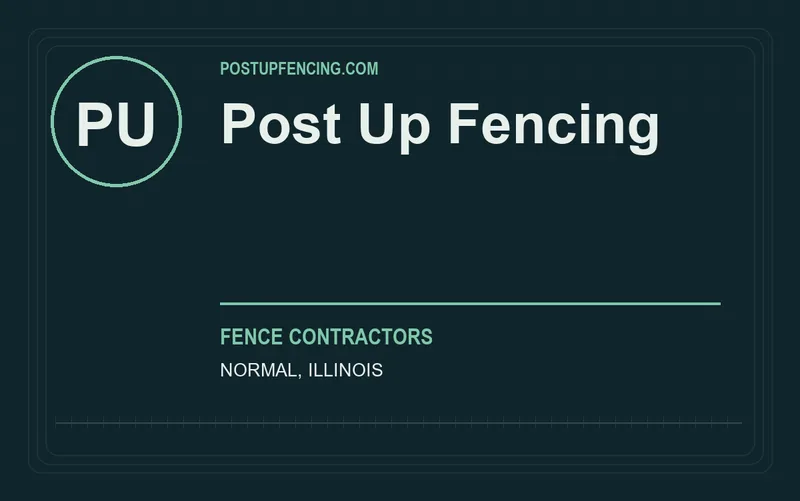 Post Up Fencing in Normal, Illinois