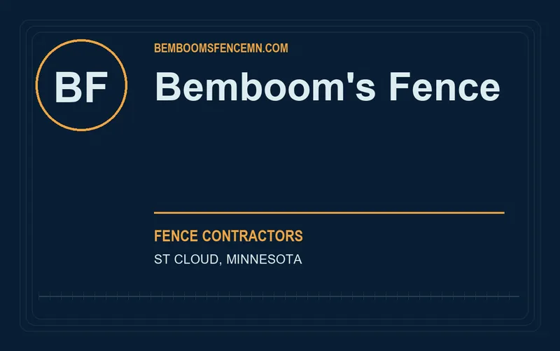 Bemboom's Fence in St Cloud, Minnesota