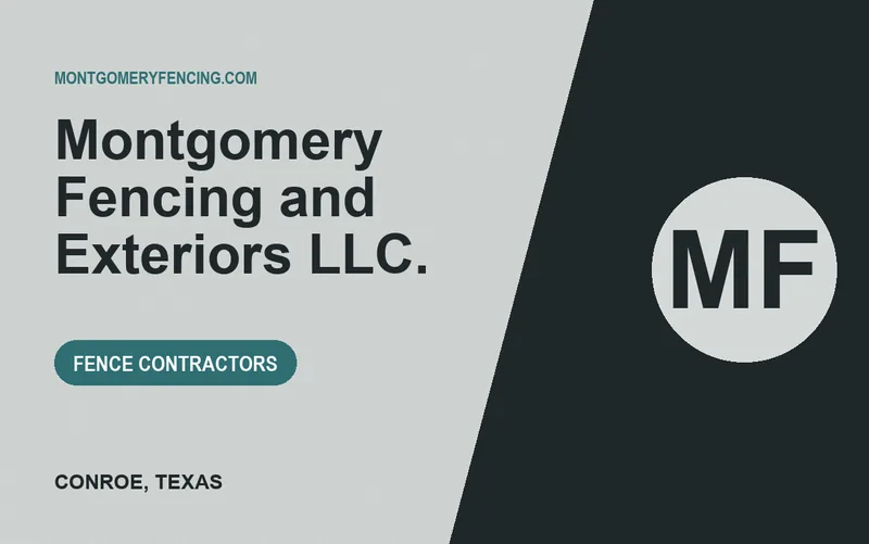 Montgomery Fencing and Exteriors LLC. in Conroe, Texas