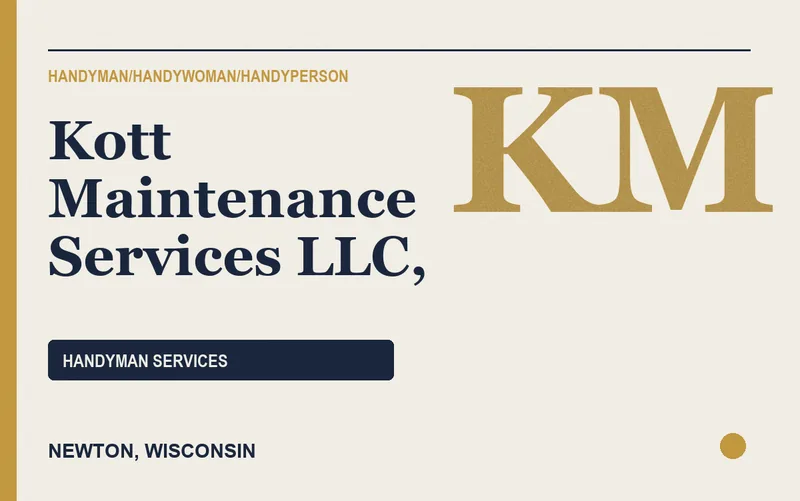 Kott Maintenance Services LLC, in Newton, Wisconsin