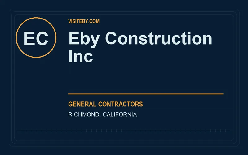 Eby Construction Inc in Richmond, California