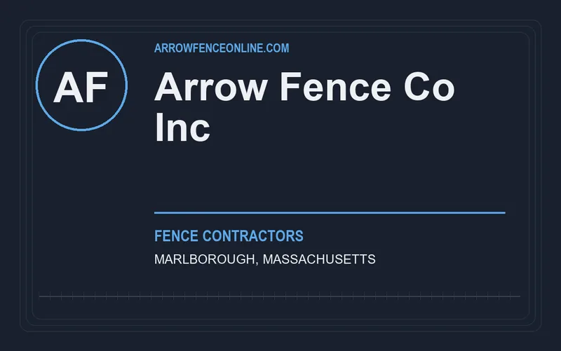 Arrow Fence Co Inc in Marlborough, Massachusetts
