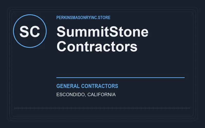 SummitStone Contractors in Escondido, California