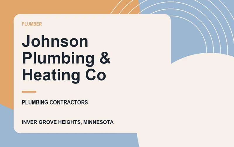 Johnson Plumbing & Heating Co in Inver Grove Heights, Minnesota