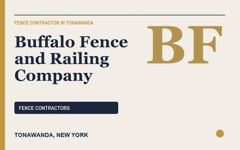 Buffalo Fence and Railing Company in Tonawanda, New York