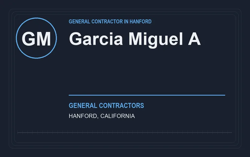 Garcia Miguel A in Hanford, California