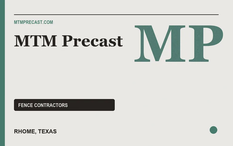 MTM Precast in Rhome, Texas