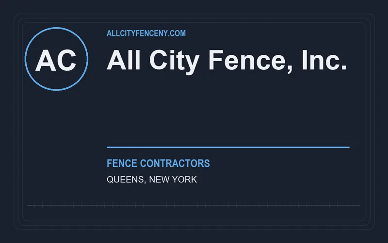 All City Fence, Inc. in Queens, New York