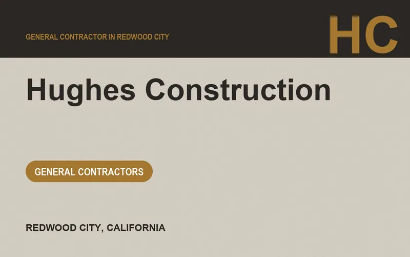 Hughes Construction in Redwood City, California
