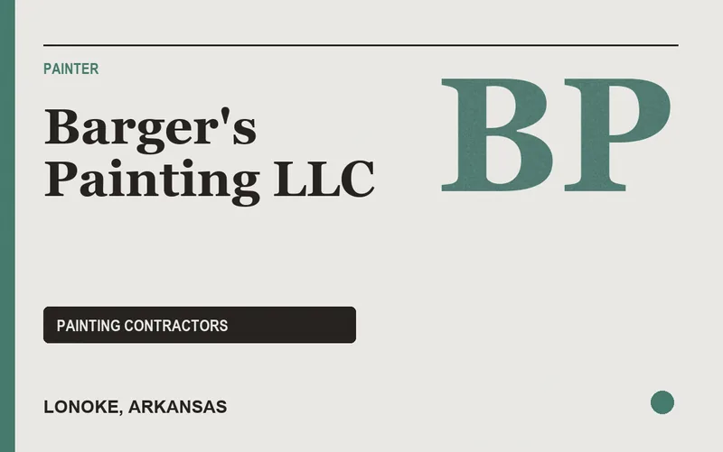 Barger's Painting LLC in Lonoke, Arkansas