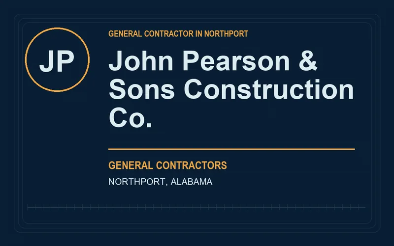 John Pearson & Sons Construction Co. in Northport, Alabama