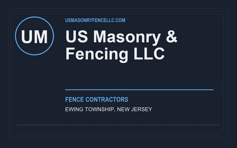 US Masonry & Fencing LLC in Ewing Township, New Jersey