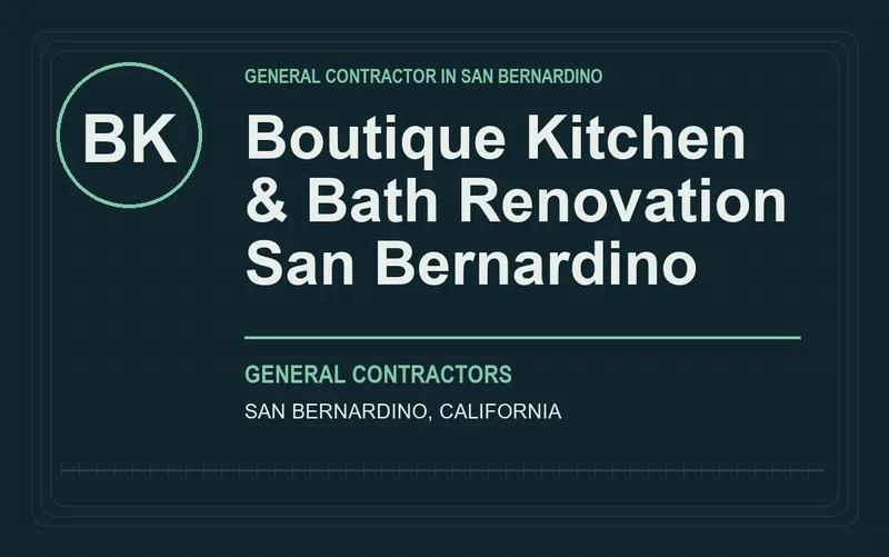 Boutique Kitchen & Bath Renovation San Bernardino in San Bernardino, California