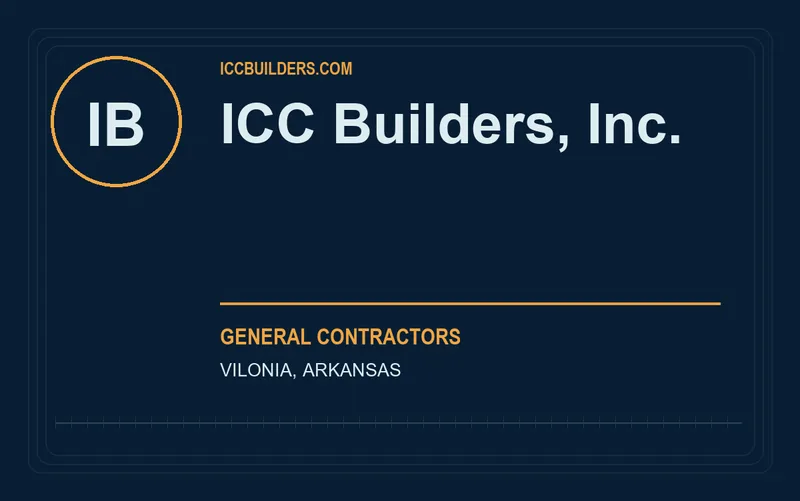ICC Builders, Inc. in Vilonia, Arkansas