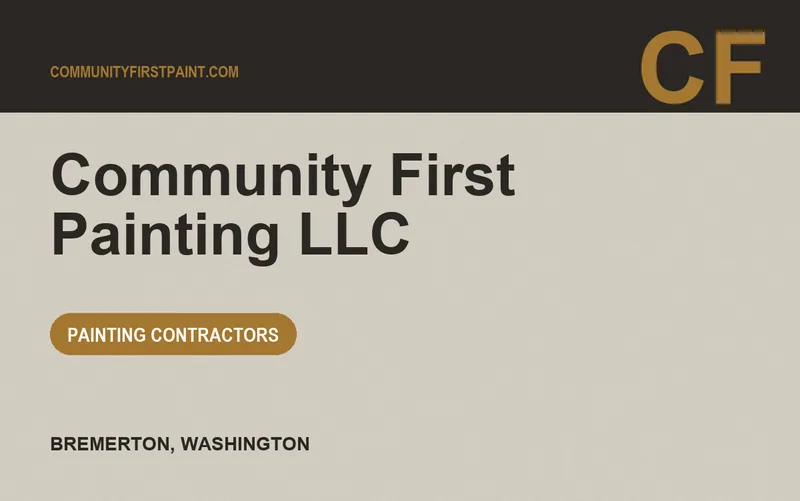 Community First Painting LLC in Bremerton, Washington