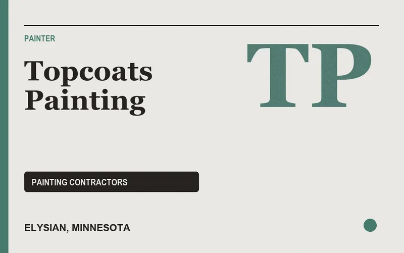 Topcoats Painting in Elysian, Minnesota