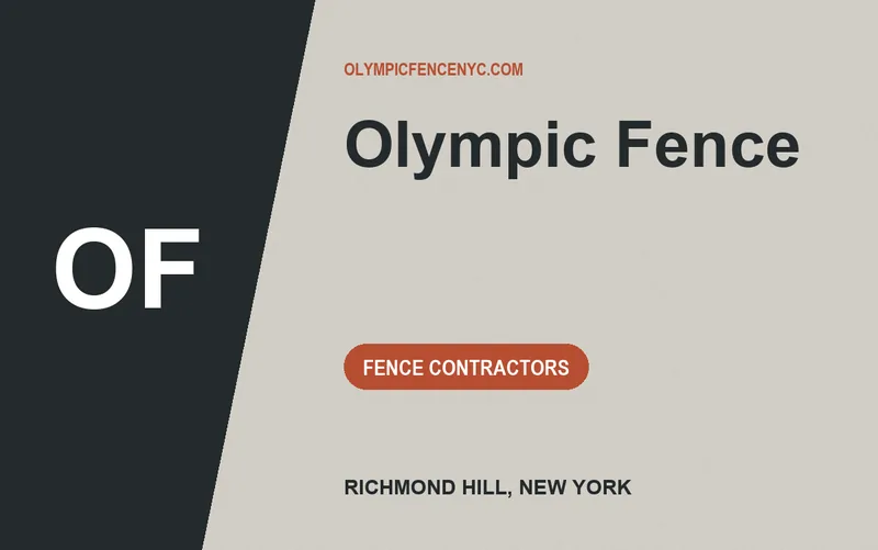 Olympic Fence in Richmond Hill, New York