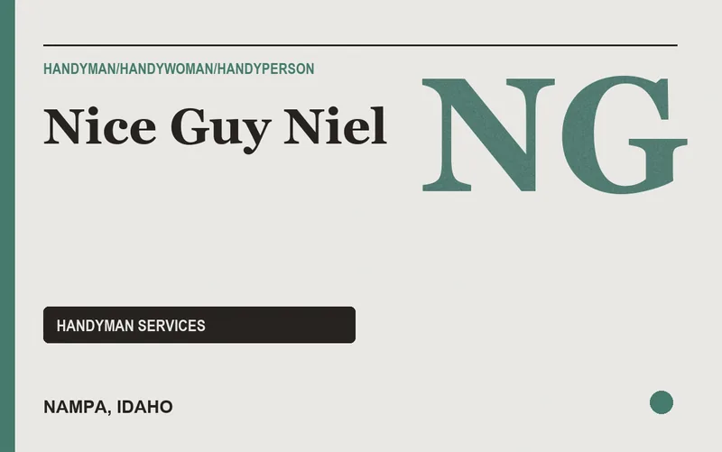 Nice Guy Niel in Nampa, Idaho