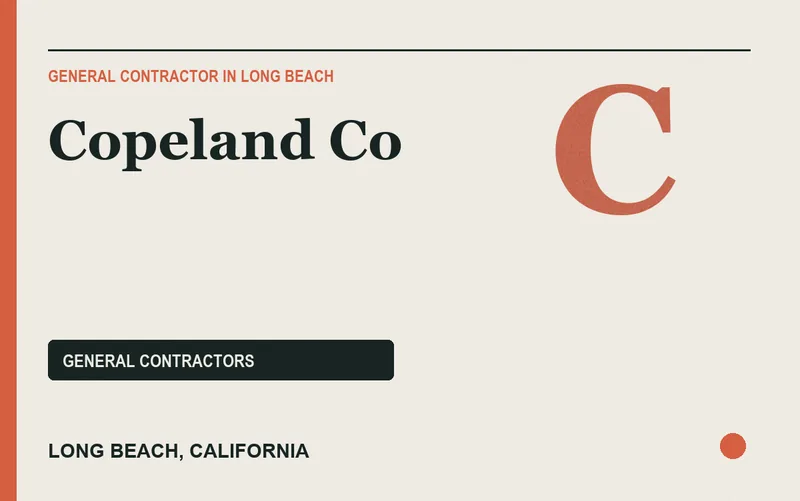 Copeland Co in Long Beach, California