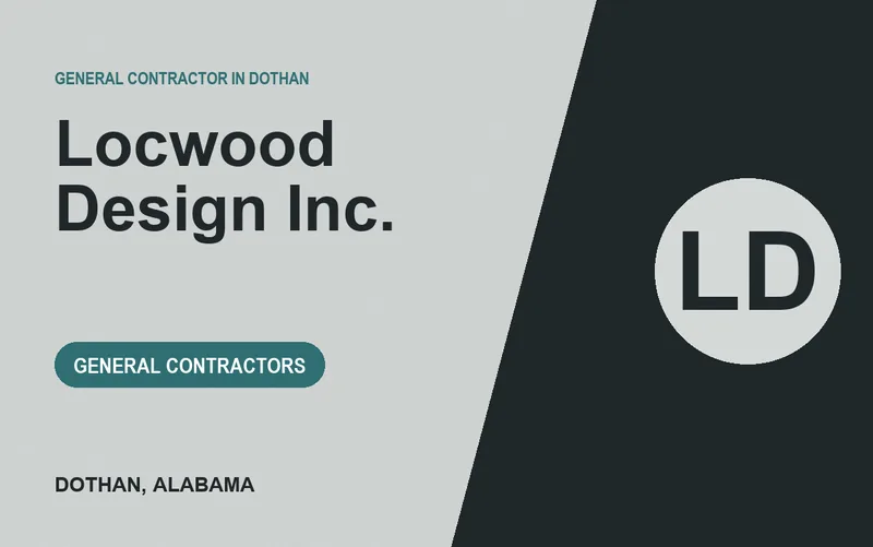 Locwood Design Inc. in Dothan, Alabama
