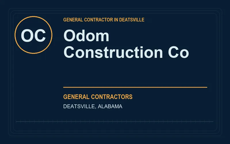 Odom Construction Co in Deatsville, Alabama