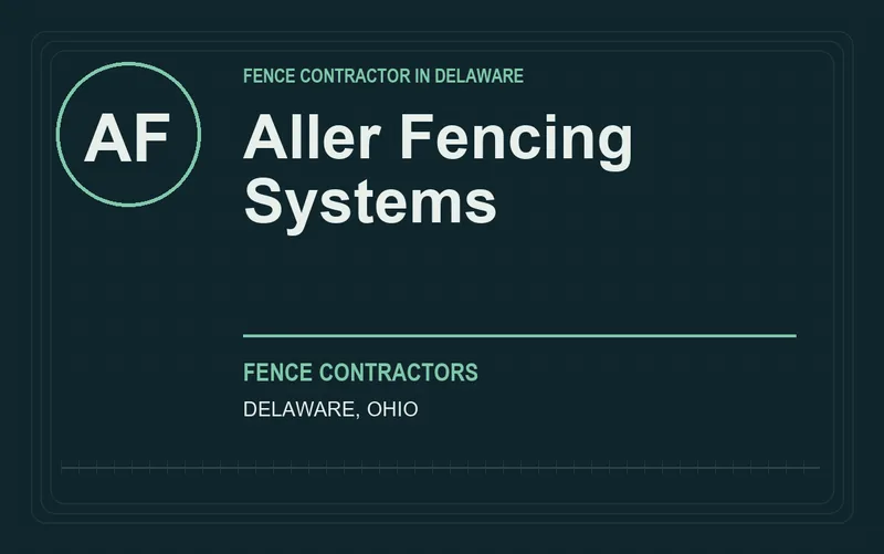 Aller Fencing Systems in Delaware, Ohio