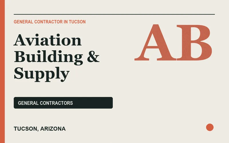 Aviation Building & Supply in Tucson, Arizona