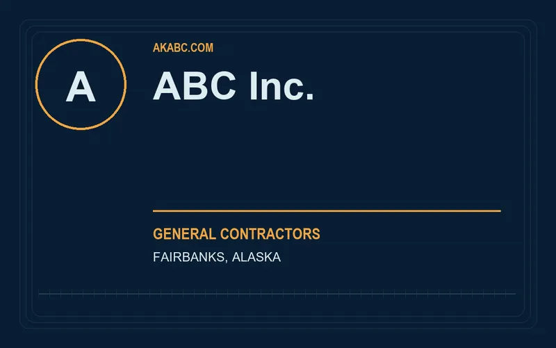 ABC Inc. in Fairbanks, Alaska