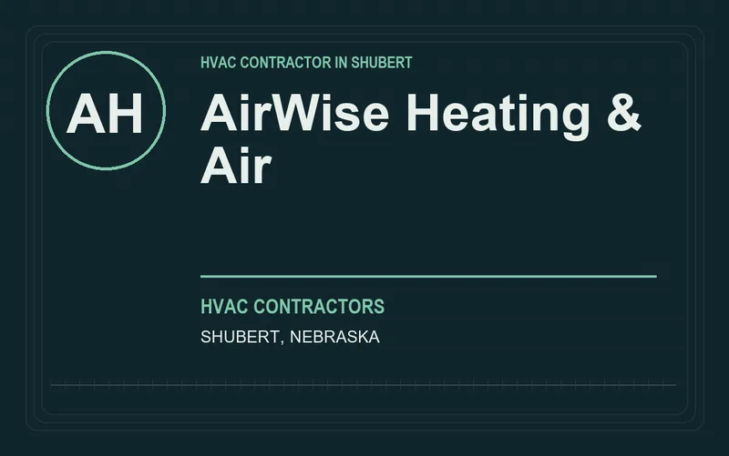 AirWise Heating & Air in Shubert, Nebraska