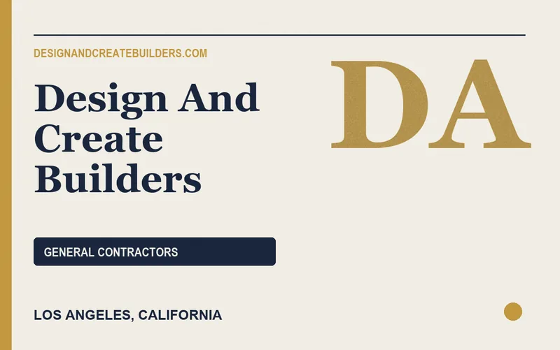 Design And Create Builders in Los Angeles, California