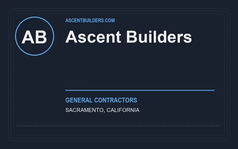 Ascent Builders in Sacramento, California