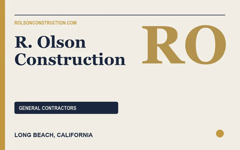 R. Olson Construction in Long Beach, California