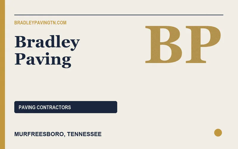 Bradley Paving in Murfreesboro, Tennessee