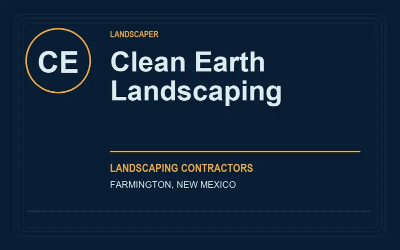 Clean Earth Landscaping in Farmington, New Mexico