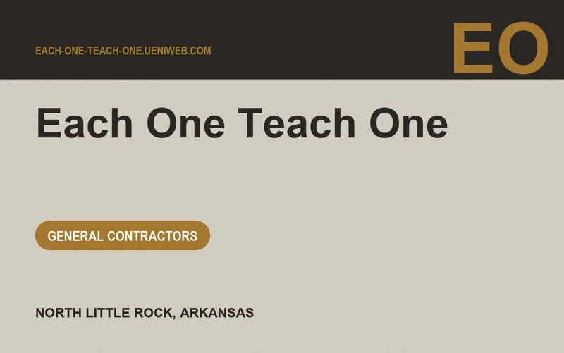 Each One Teach One in North Little Rock, Arkansas
